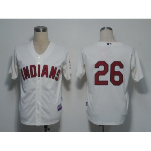 MLB Cleveland Indians 26 Kearns Gream Jerseys